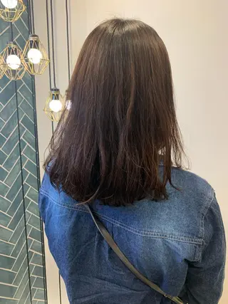 ミディアム カラー ✄個性を生かす✄ 𝒉a𝒓u𝒏aのヘアスタイル