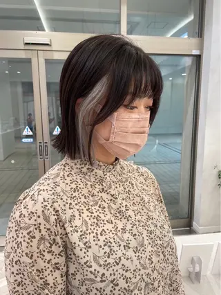 カラー グレージュ┆うる艶 ┆ゆうはのヘアスタイル