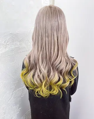 ロング カラー シシド ユウスケ Aceのヘアスタイル