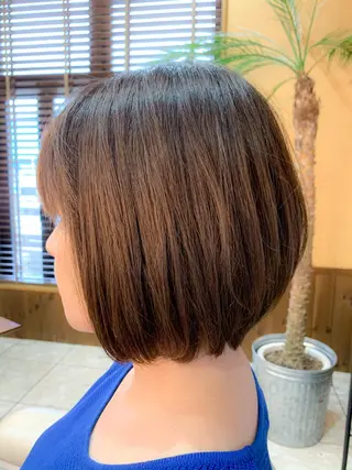 ショート 縮毛矯正/髪質改善 飯田公祐のヘアスタイル