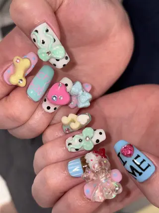 ネイル 👽個性派ネイル🎀 komachiのマツエク・マツパデザイン