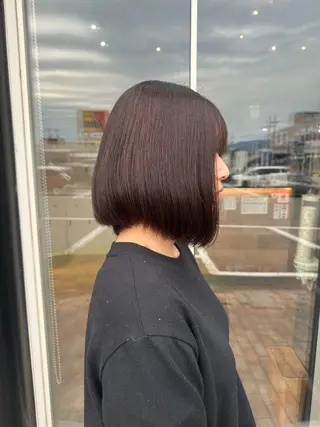 ミディアム 川端 まゆかのヘアスタイル