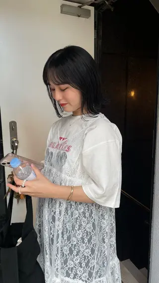 ミディアム カラー 原宿/ケパーマ 🧺ユウマのヘアスタイル