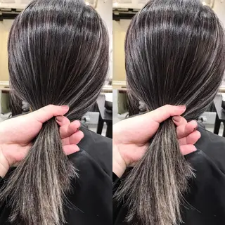 ミディアム カラー ヘアアレンジ BANK'S hair所属・💐ケラチン 髪質改善寺坂雄飛💐のヘアスタイル