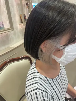 カラー 🍪ヨシイハルネ🍪 ラベンダーカラーのヘアスタイル