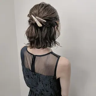 ミディアム ヘアアレンジ PRIVATE SALON EYES所属・EYES リアのマツエク・マツパデザイン