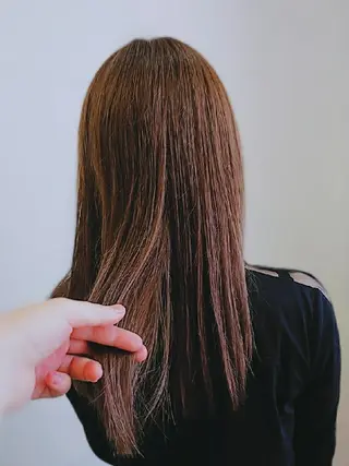 髪質改善&白髪ぼかし カラー♡店長みやけ♡のヘアスタイル