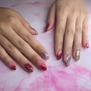 ミディアム kaonail所属・kao nail [YUI]のネイルデザイン