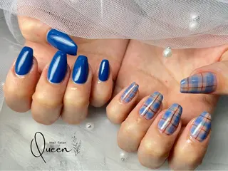 ネイル Queen nail 北堀江 ASUKAのネイルデザイン