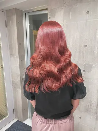 セミロング カラー 💕ブリーチ/ヘアメ 🎀YUUKAのヘアスタイル