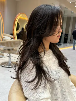 ロング 🩵縮毛矯正・ボブ 岩原朋也🩵のヘアスタイル