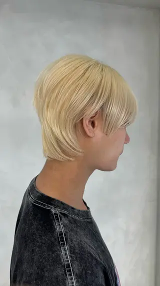 カラー メンズ 🌷ハイトーン特化 美容師🌷のヘアスタイル