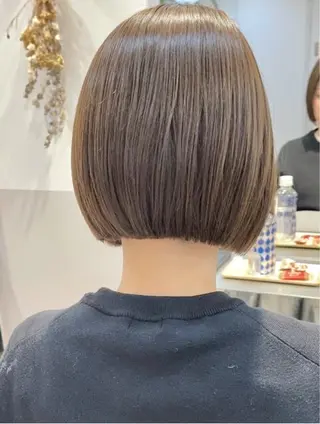 ショート 🎀暖色カラー/ボブ 🎀MOMONAのヘアスタイル