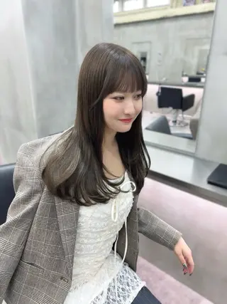 ロング カラー ヘアアレンジ the path sora♡のヘアスタイル