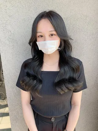 ロング 似合わせ松本 容政のヘアスタイル