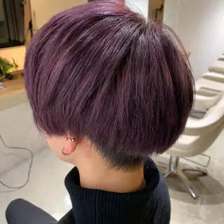 カラー 🍃marina🍃 韓国ヘア/Aujuaのヘアスタイル