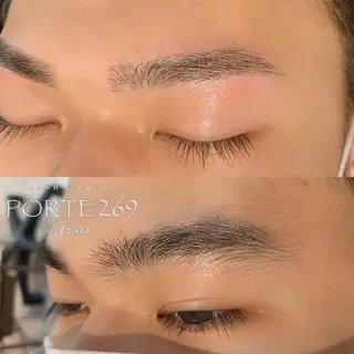 メンズ マツエク・マツパ NERU  lash&brow所属・鈴木 音瑠のマツエク・マツパデザイン