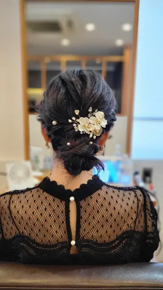 セミロング Agu hair flower所属・E RIのヘアスタイル