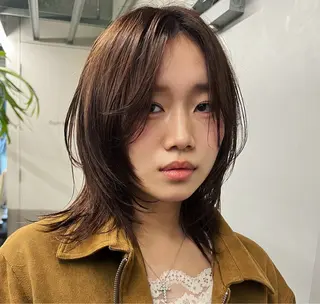 ショート カラー ハッシュカット カシマハヤトのヘアスタイル