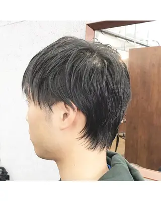 ショート メンズ ✂︎ウルフ・ショート ✂︎MIKUNIのヘアスタイル