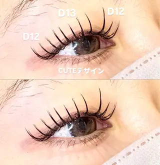 マツエク・マツパ 東海林 里菜🐩🩶のマツエク・マツパデザイン