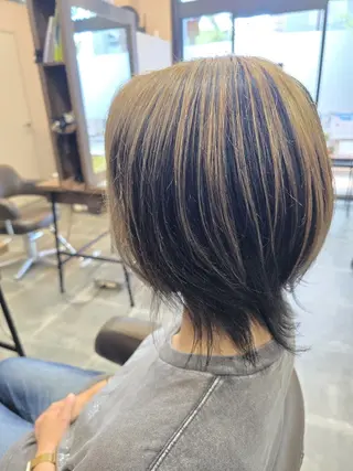 ショート カラー 石川(park) ジェウンのヘアスタイル