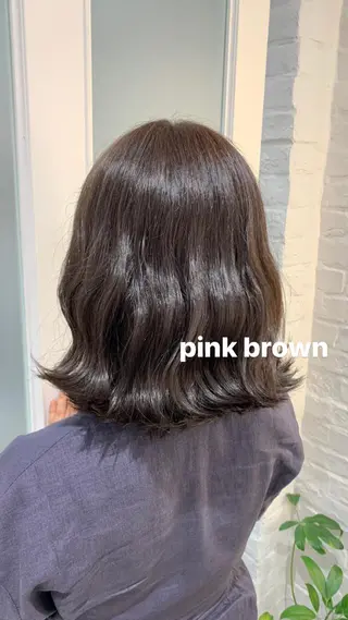 ミディアム カラー 山下恋佳/矢場町/ ブリーチ/ショートのヘアスタイル