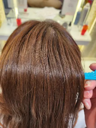 ロング カラー/髪質改善/ カット/にこるのヘアスタイル