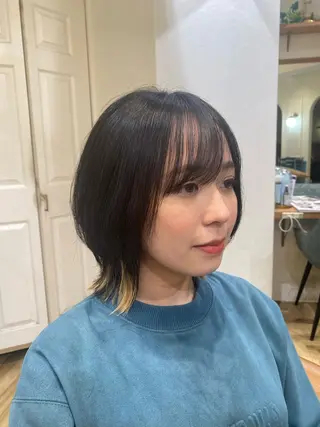 ミディアム カラー 🇰🇷韓国ヘア/ レイヤー/まさ❣️のヘアスタイル