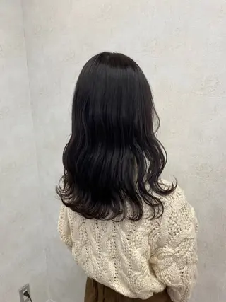 カラー 🫧松尾彩舞樹🫧 アレンジ/艶カラー✨のヘアスタイル