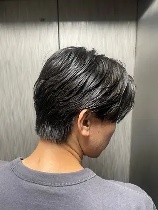 ショート メンズ 大崎 俊輔のヘアスタイル