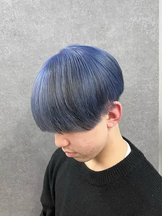 ショート AI TOKYO men's 渋谷所属・カマタ ハルキのヘアスタイル