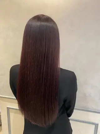 ロング カラー 池西 佳穂のヘアスタイル