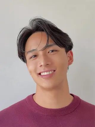 ミディアム メンズ メンズパーマ/ メンズカット/平木のヘアスタイル