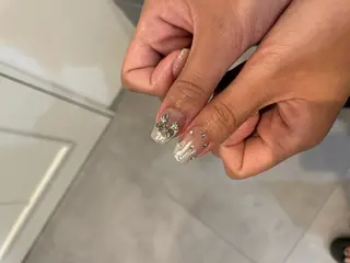 ネイル 束感まつ毛/ネイル/ LED♥KIRARAのマツエク・マツパデザイン