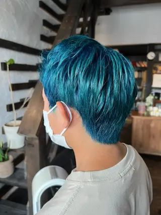 ショート カラー 🩵小野 えりか🩷のヘアスタイル