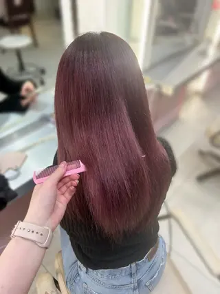 ロング Euphoria＋n池袋サンシャイン通り所属・yuunaストレート モデル募集中🤍のヘアスタイル
