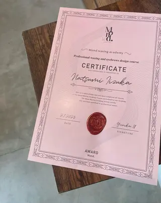 アイブロウ Sa N. HAIR & MAKE所属・眉毛専門店 NATSUMIの眉毛・アイブロウイメージ