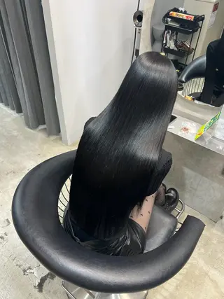 ロング カラー etora 渋谷所属・itaru/網紅ヘア 🇨🇳ケラチンTRのヘアスタイル