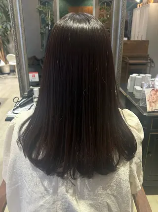 セミロング 暖色カラー｜艶髪｜ 🥨AIKA🥨のヘアスタイル