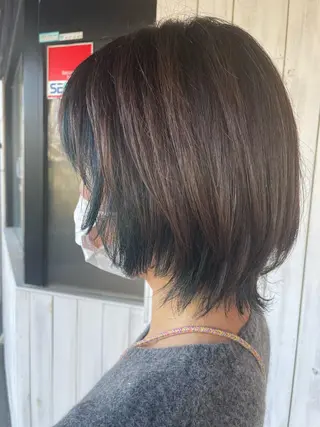 ショート カラー molla所属・浅香山✨美髪✨ やまもとあきこのヘアスタイル