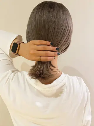 ミディアム シェアサロンコネクト所属・Chiho/ 博多/大人かわいいのヘアスタイル