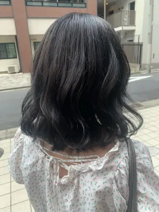 ミディアム カラー SOAR武蔵小杉所属・💜ハナエ💜 オーダーメイド美髪✨のヘアスタイル