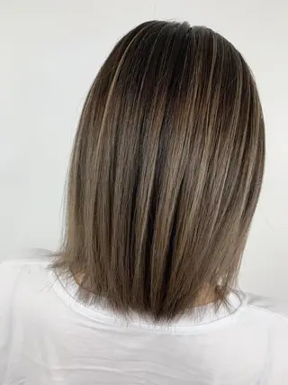 ミディアム 🥇近藤 恭輔🥇 Recharme新保のヘアスタイル