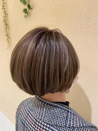 ショート カラー シャドールーツ美容師 篠原康太のヘアスタイル