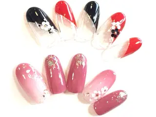 ネイル @.Freestyle 【フリースタイル】所属・根本 奈美のネイルデザイン