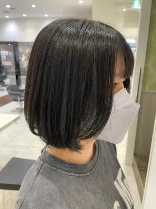 ミディアム カラー GOAT_茅ヶ崎 キシ サクラのヘアスタイル