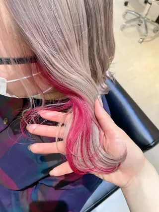 ミディアム コトネ🫧 韓国風レイヤーカットのヘアスタイル