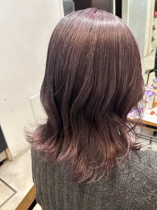 ミディアム カラー ８月限定半額‼️‼️ ルミナよしだきほ🌼のヘアスタイル