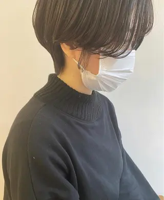 ショート カラー maeda yumiのヘアスタイル